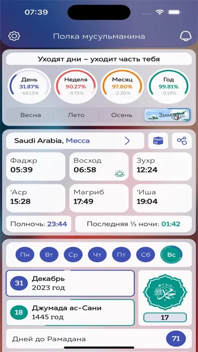 Полка мусульманина應用截圖