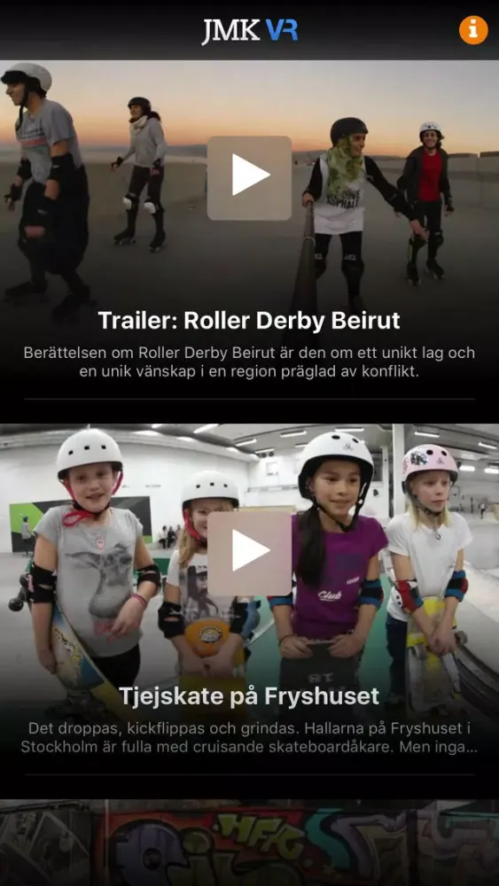Screenshot di JMK VR