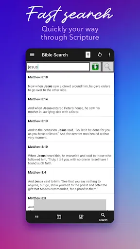 Ảnh chụp màn hình của Daily Bible Study: Audio, Plan