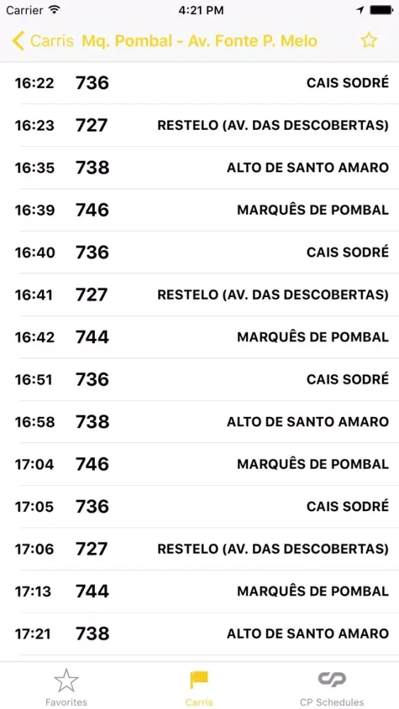 Captures d'écran de Transports