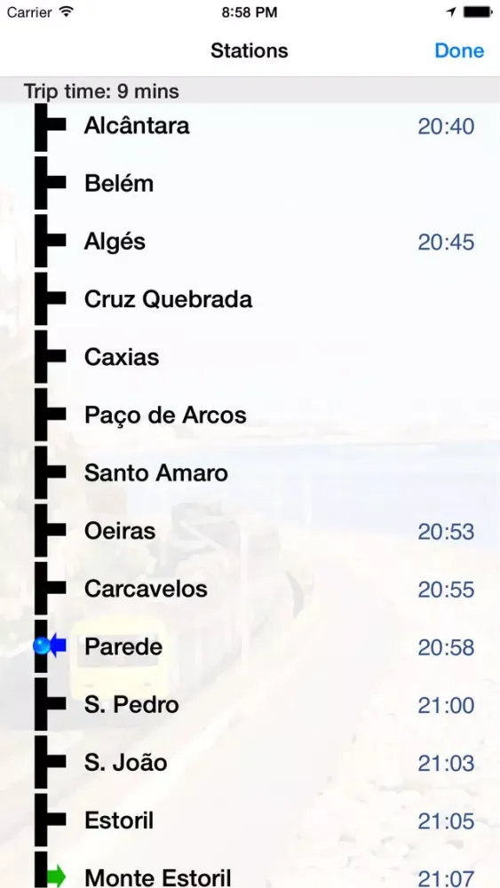 Captures d'écran de Transports