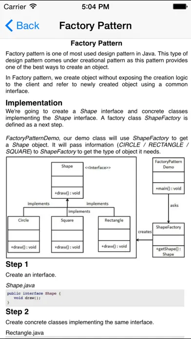 Design Patterns for Java/J2EE スクリーンショット
