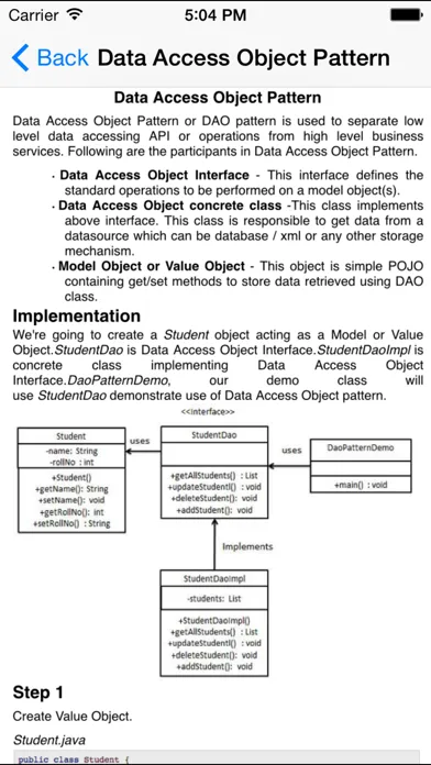 Design Patterns for Java/J2EE スクリーンショット