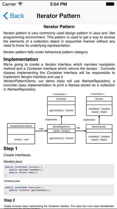 Design Patterns for Java/J2EE スクリーンショット