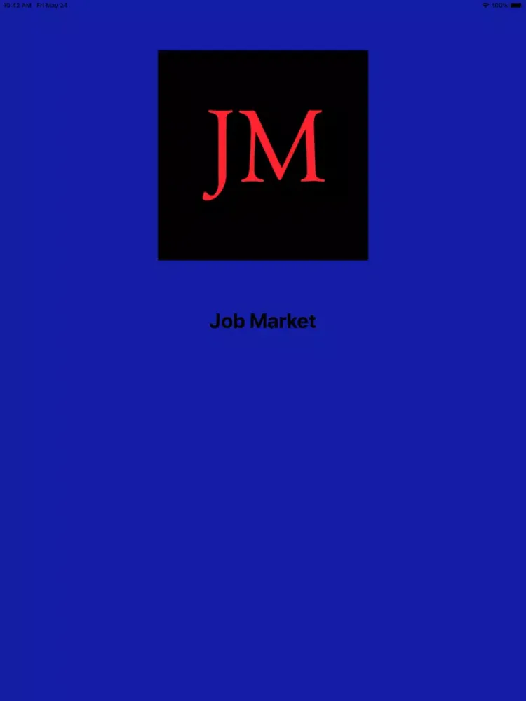 Job Market iPad 应用截图