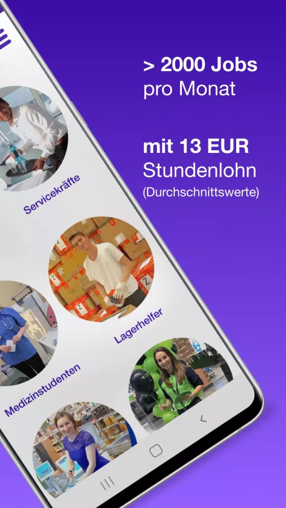 Capturas de pantalla de InStaff - Messe & Event Jobs
