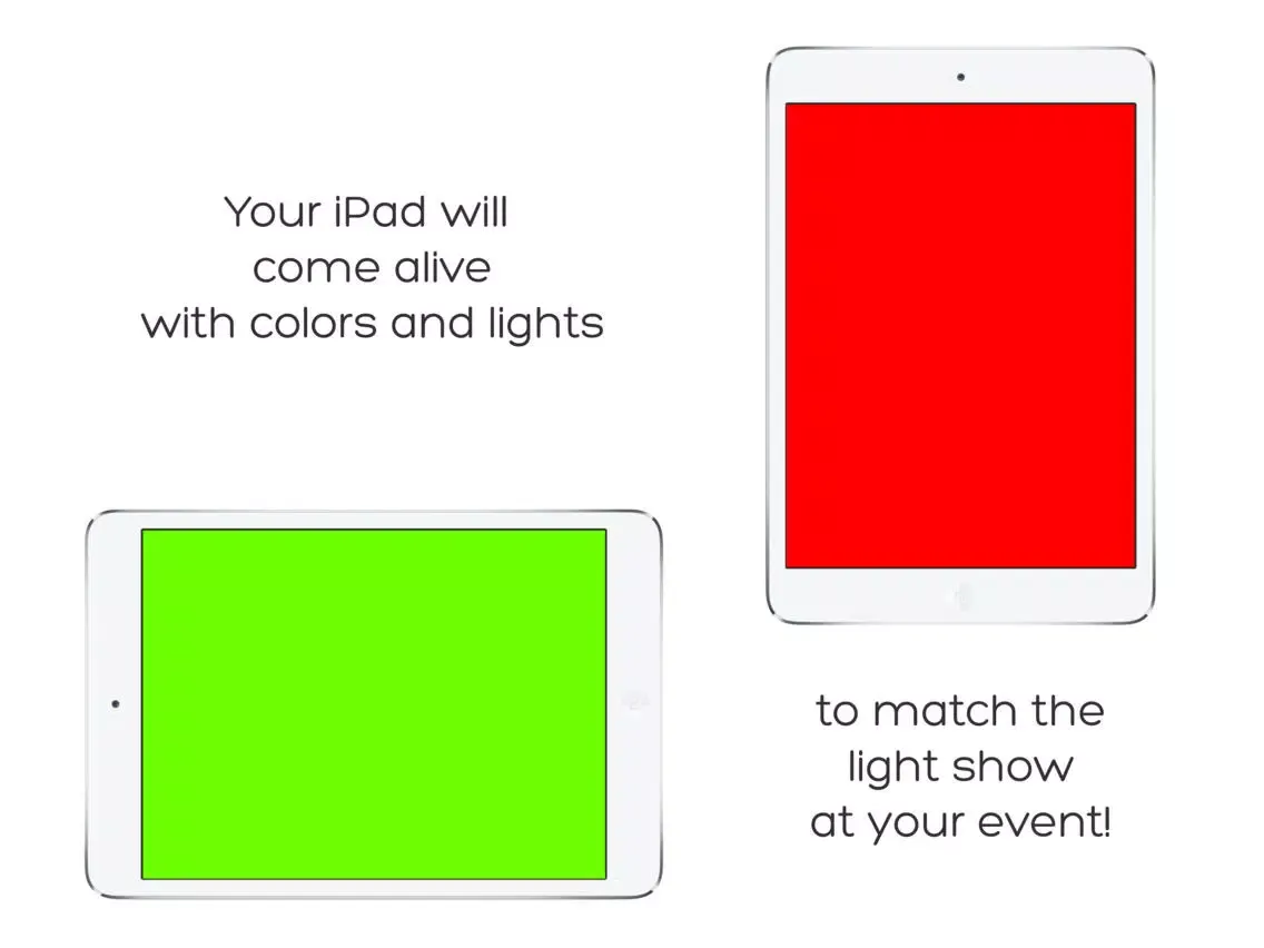 CrowdGlow iPad  Ekran Görüntüleri