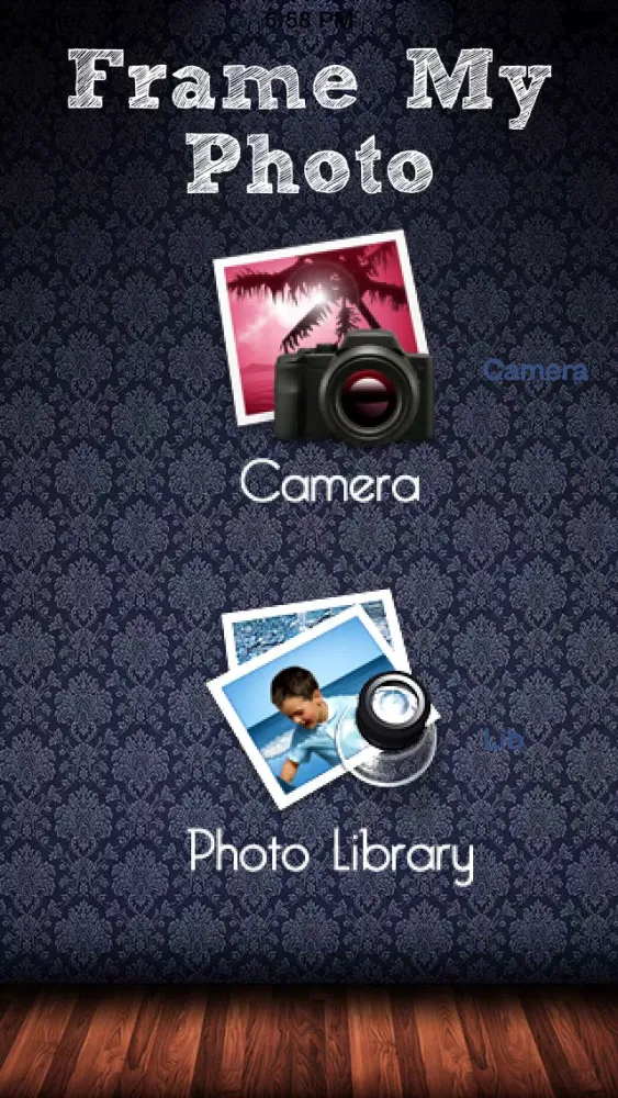 Capturas de pantalla de Frame my Christmas photo – your digital framing editor for pictures and photos of the holiday season