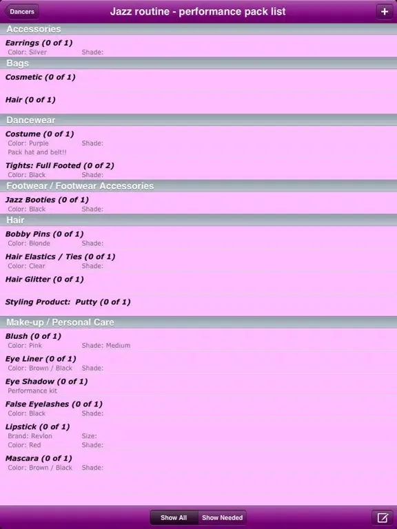 Screenshot di Shop4Dance iPad 