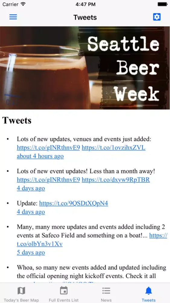 Seattle Beer Wk स्क्रीनशॉट