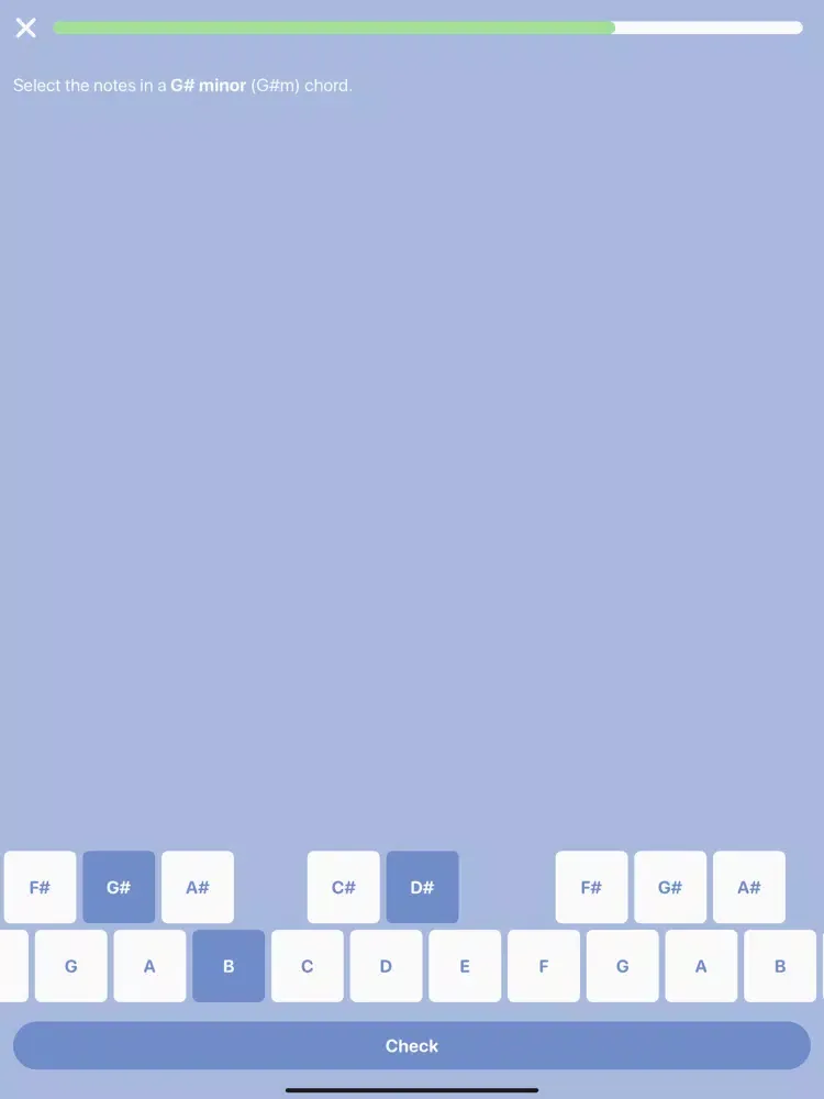 Ảnh chụp màn hình của Simple Music Theory iPad 