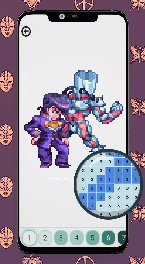 Color By Number Jojo Screenshots