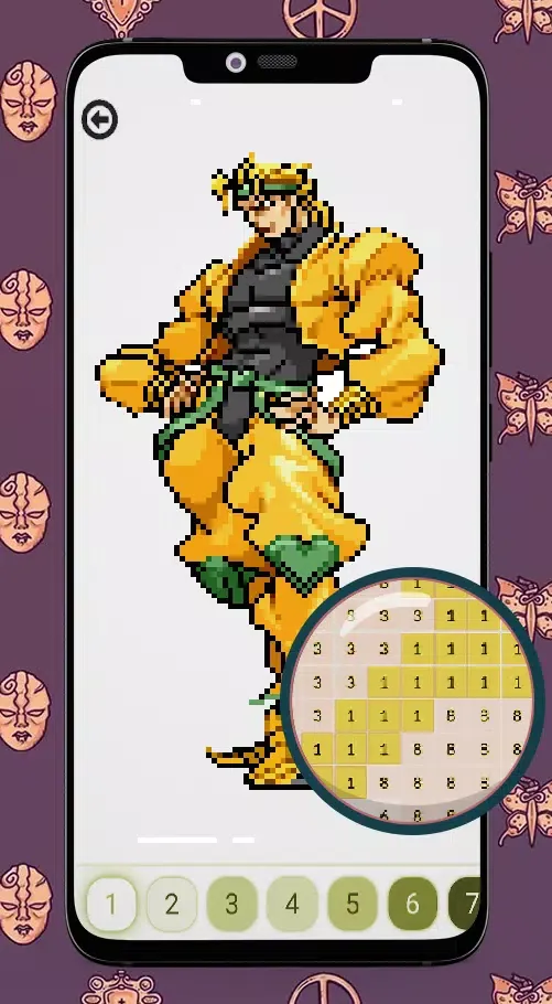 Color By Number Jojo Screenshots
