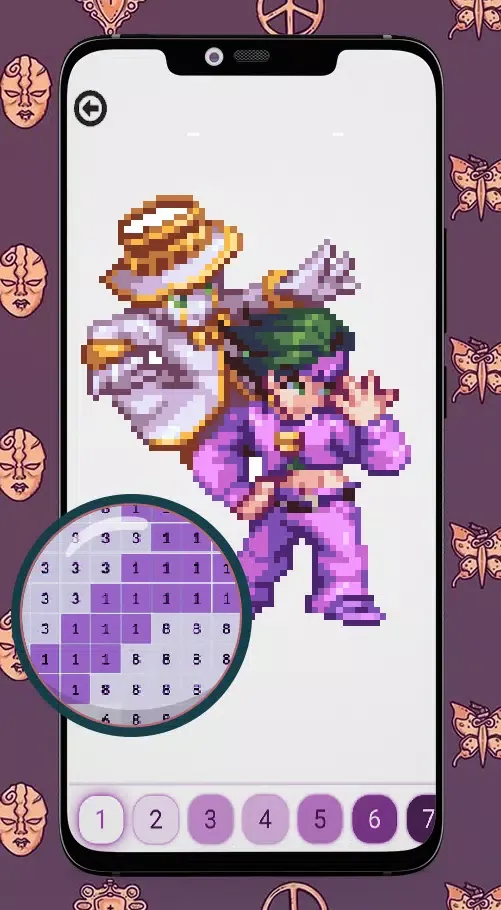 Color By Number Jojo Screenshots