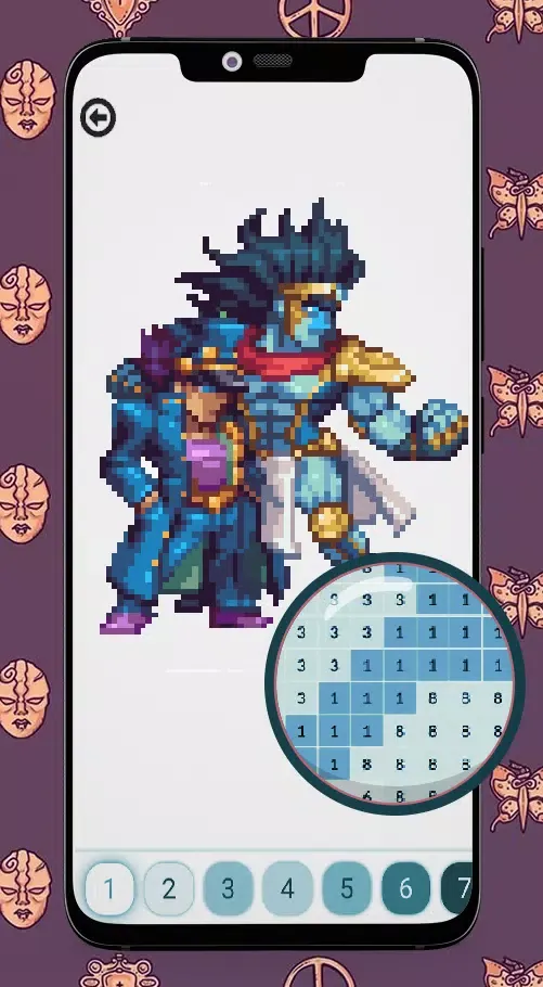 Color By Number Jojo Screenshots