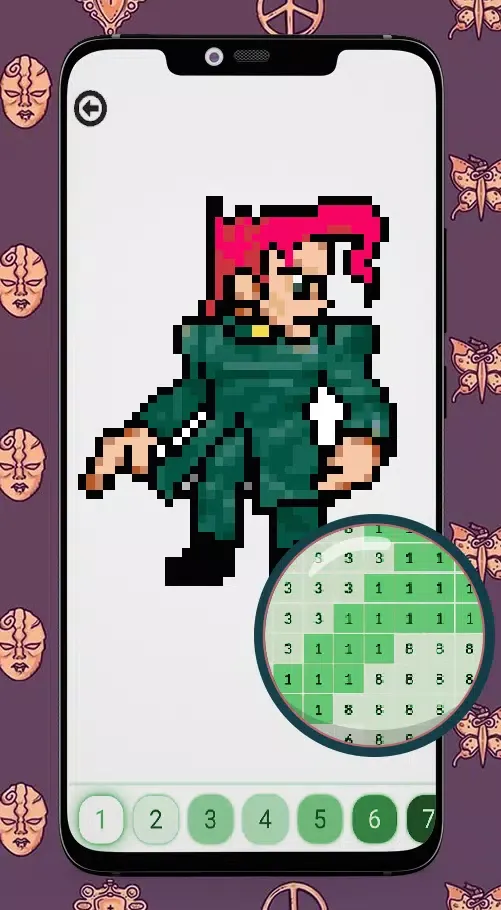 Color By Number Jojo Screenshots