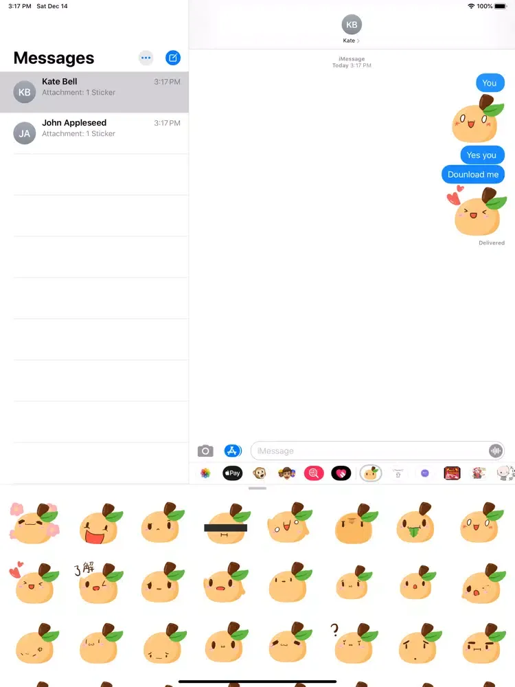 Screenshot di Jokes fruits iPad 