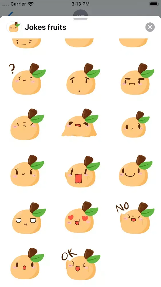 Screenshot di Jokes fruits