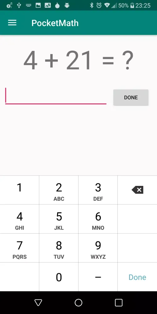 Pocket Math – Mental arithmeti Ekran Görüntüleri