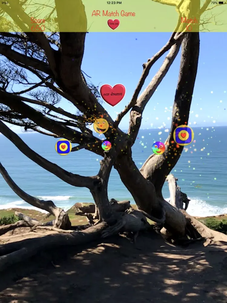 AR Match Game iPad  Screenshots