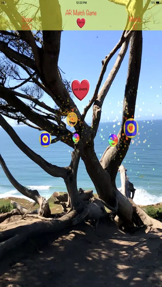 AR Match Game Screenshots