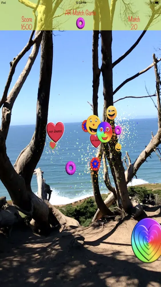 AR Match Game Screenshots