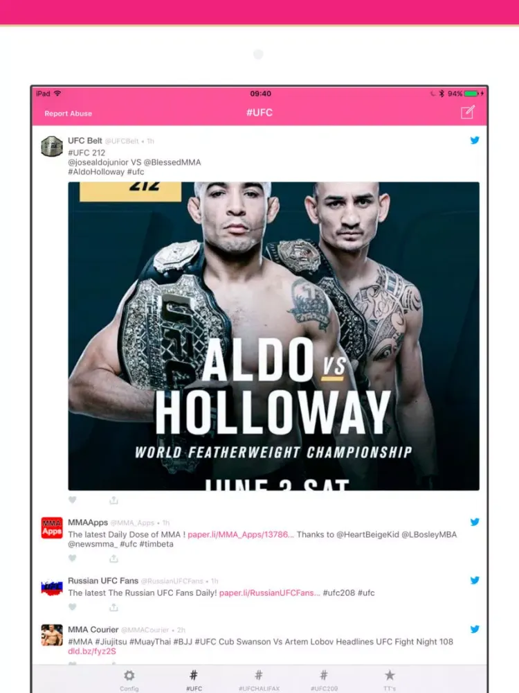 Hashtag | Social Talk & Live Chat & Sports Fan iPad 应用截图