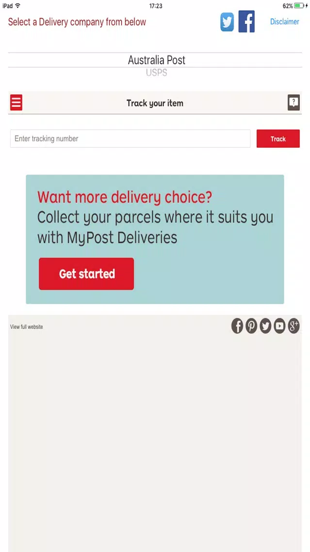 Universal Parcel Tracker স্ক্রিনশট