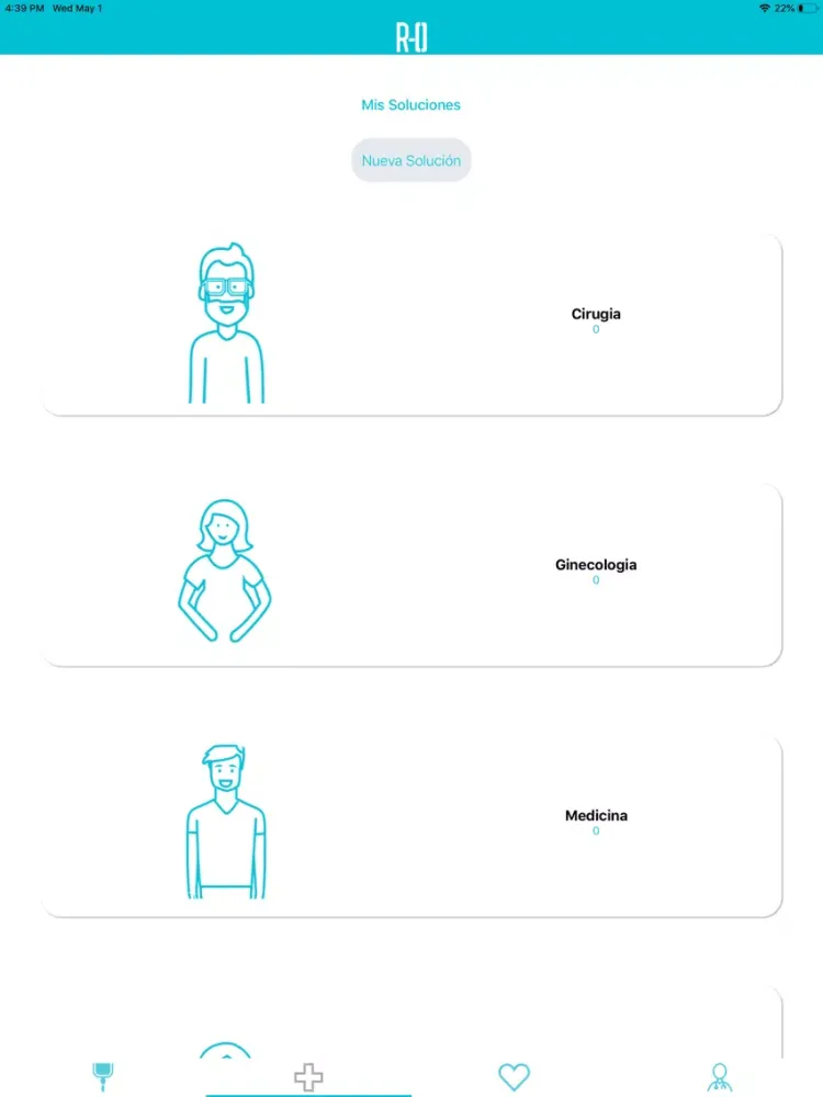 R-0 Solución iPad स्क्रीनशॉट