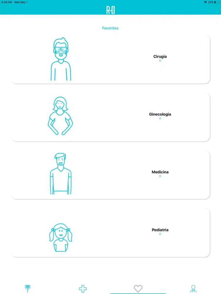 R-0 Solución iPad स्क्रीनशॉट