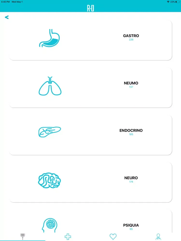 R-0 Solución iPad स्क्रीनशॉट