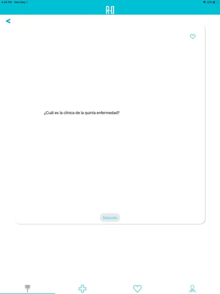 R-0 Solución iPad स्क्रीनशॉट