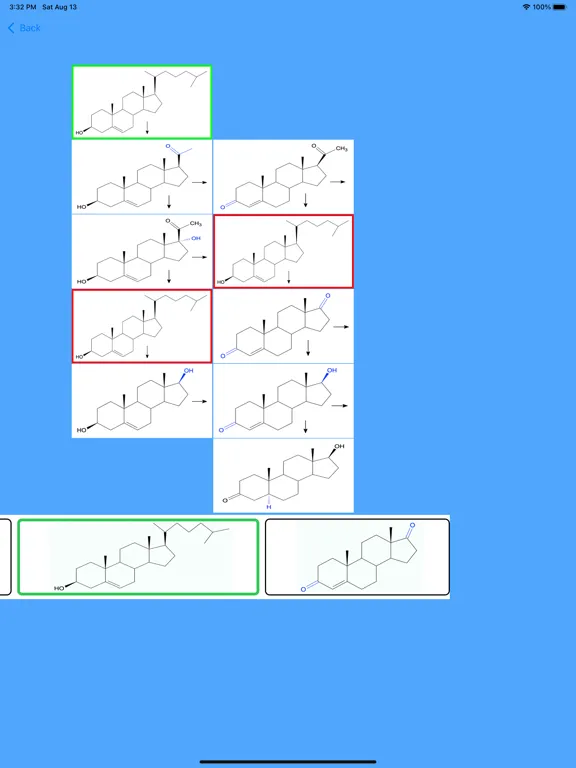ภาพหน้าจอของ Androgen Hormones Tutor iPad 