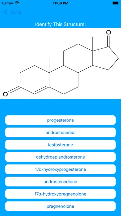 ภาพหน้าจอของ Androgen Hormones Tutor
