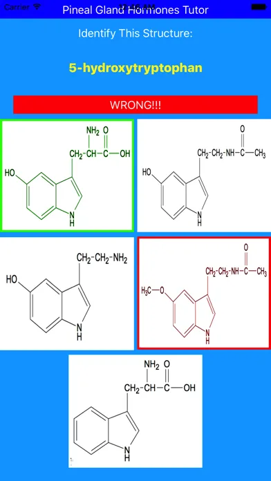 Pineal Gland Hormones Tutor Screenshots
