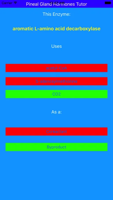 Pineal Gland Hormones Tutor Screenshots