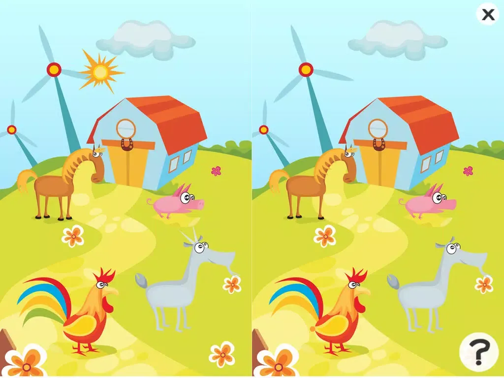 Ảnh chụp màn hình của Animal game for children age 2-5: Get to know the animals of the farm iPad 