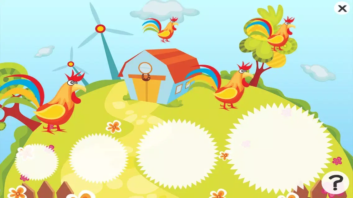 Ảnh chụp màn hình của Animal game for children age 2-5: Get to know the animals of the farm