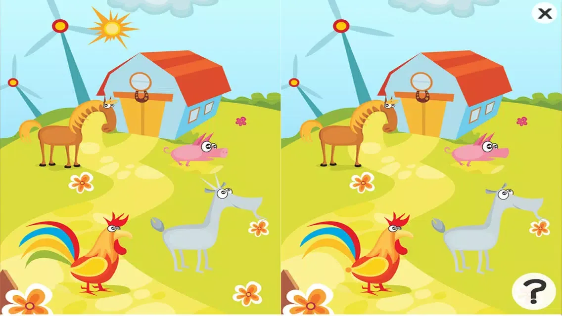 Ảnh chụp màn hình của Animal game for children age 2-5: Get to know the animals of the farm