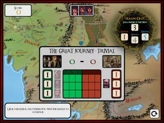 The Great Journey - Trivia "LOTR Edition" iPad  Screenshots