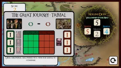 The Great Journey - Trivia "LOTR Edition" Screenshots