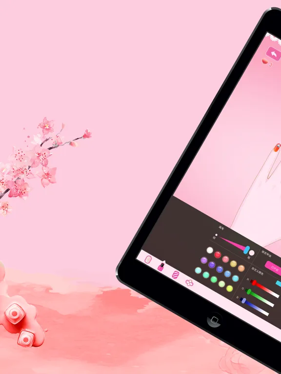 Real Nail Salon - Girls games iPad  Screenshots
