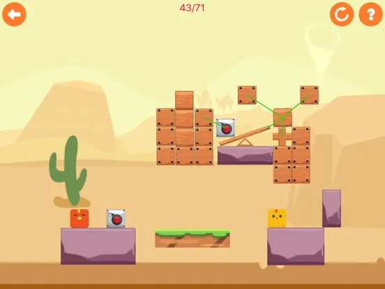 Ảnh chụp màn hình của Physics box - Gravity puzzle iPad 