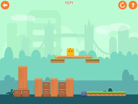 Ảnh chụp màn hình của Physics box - Gravity puzzle iPad 