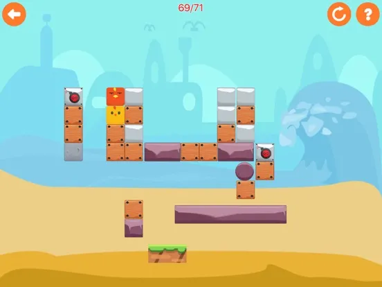 Ảnh chụp màn hình của Physics box - Gravity puzzle iPad 