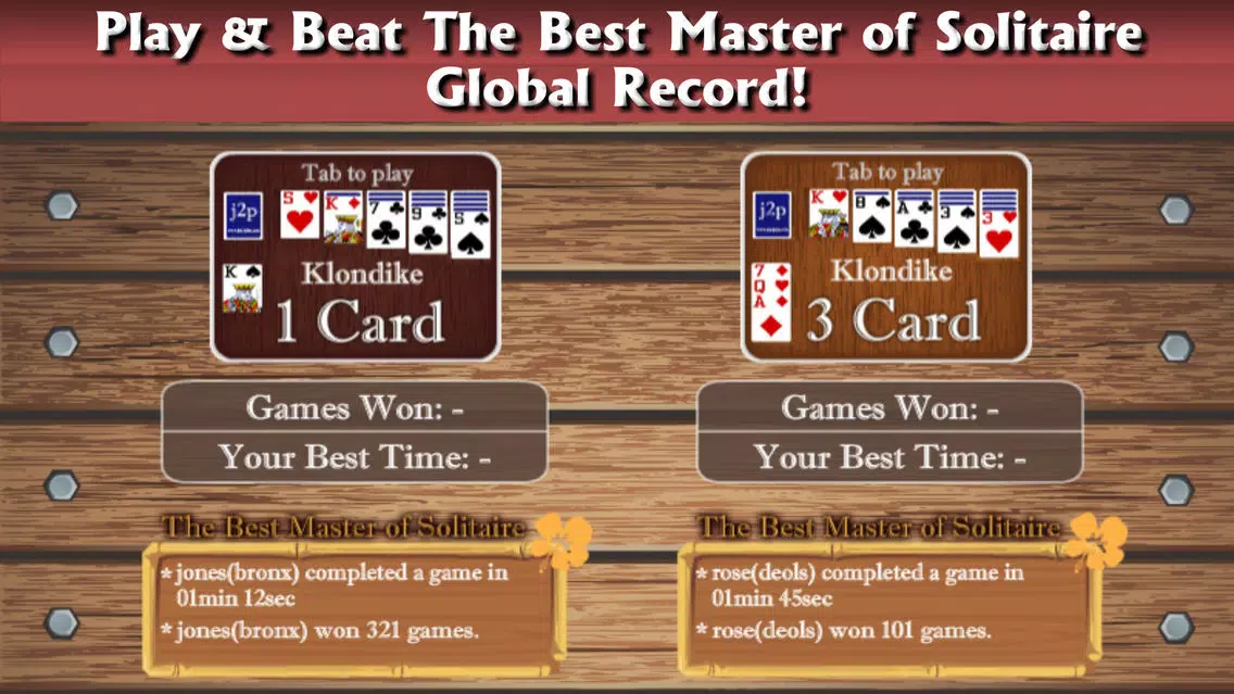 Tangkapan skrin Master of Solitaire Patience