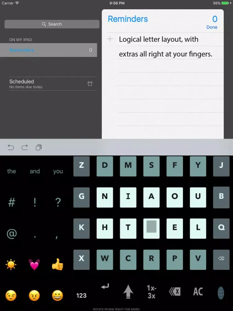 Magic Shadow Keyboard iPad  سکرین شاٹس