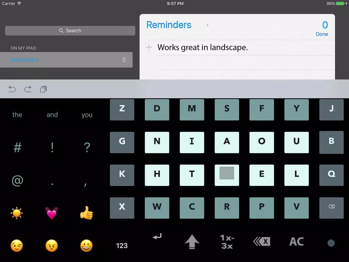 Magic Shadow Keyboard iPad  سکرین شاٹس