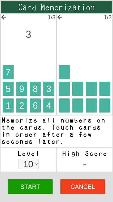Daily Brain Training スクリーンショット