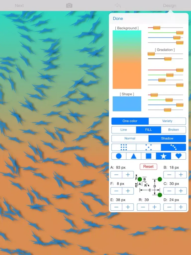 pKit - Variety Patterns Create iPad  Screenshots